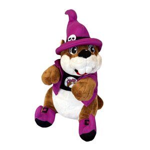 Buc-ee's Halloween 2025 Purple Witch Wizard Bucees Beaver 11" Plush